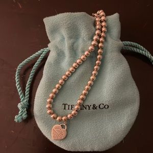 Tiffany & Co. “Return to Tiffany’s” Mini Blue Enamel Bracelet.